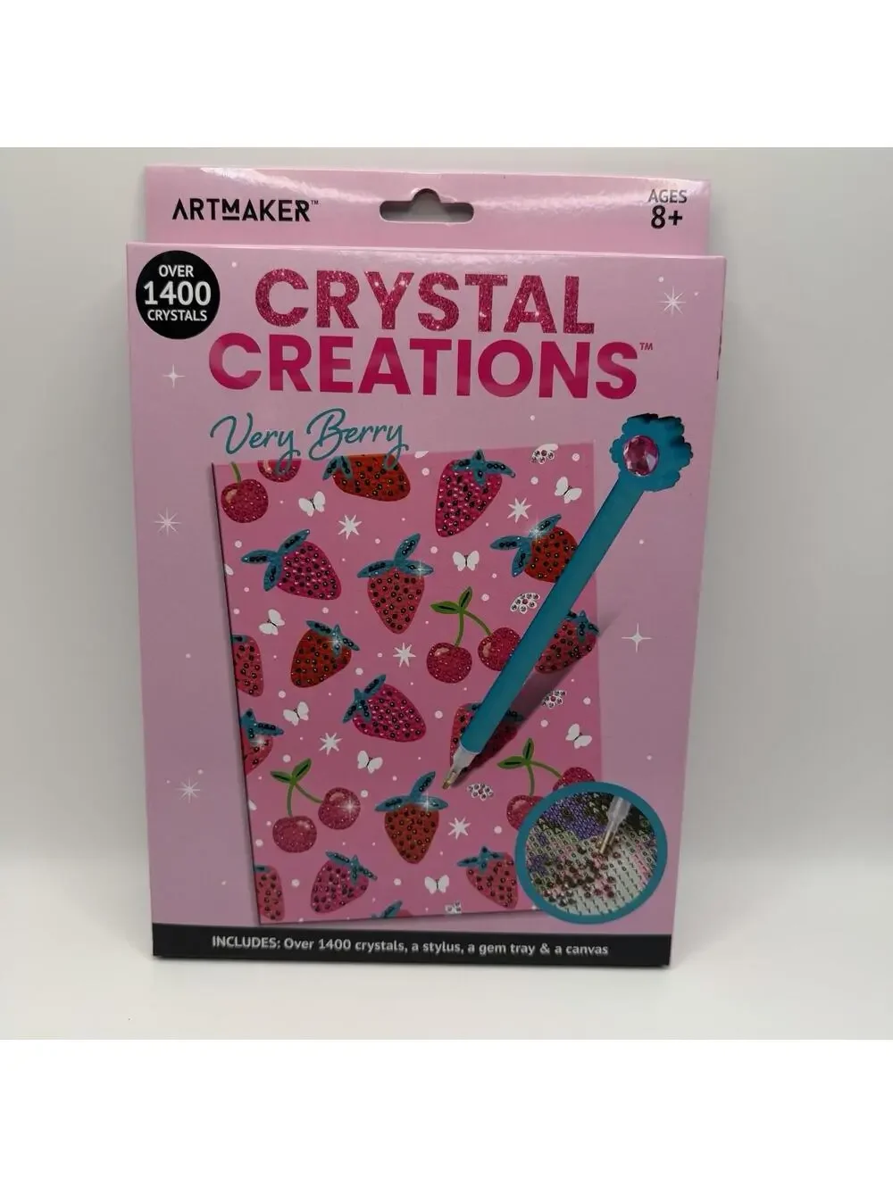 Artmaker Crystal Creations Diamond Art Kit  Gems - Fruit Salad Or Very Berry-NEW